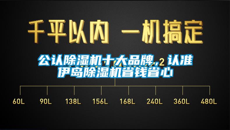 公認除濕機十大品牌，認準伊島除濕機省錢省心