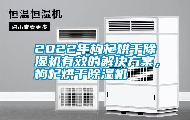 2022年枸杞烘干除濕機(jī)有效的解決方案，枸杞烘干除濕機(jī)