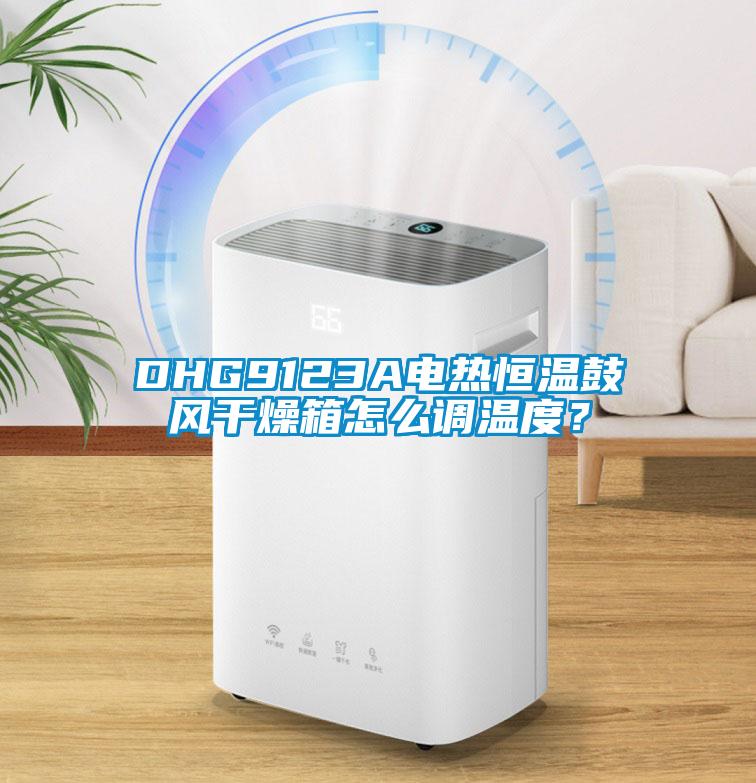 DHG9123A電熱恒溫鼓風(fēng)干燥箱怎么調(diào)溫度？