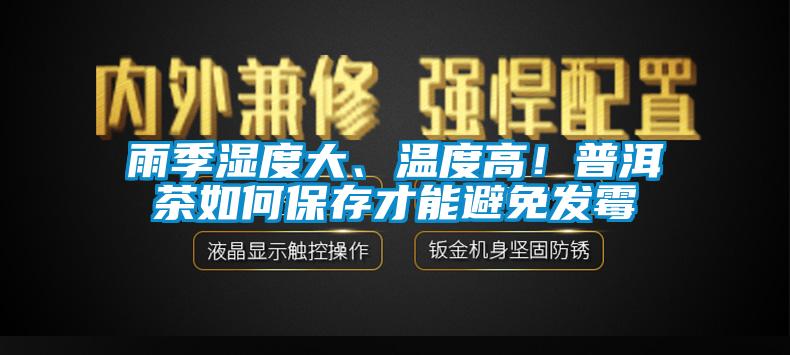 雨季濕度大、溫度高！普洱茶如何保存才能避免發(fā)霉