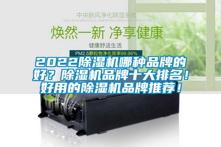 2022除濕機(jī)哪種品牌的好？除濕機(jī)品牌十大排名！好用的除濕機(jī)品牌推薦！