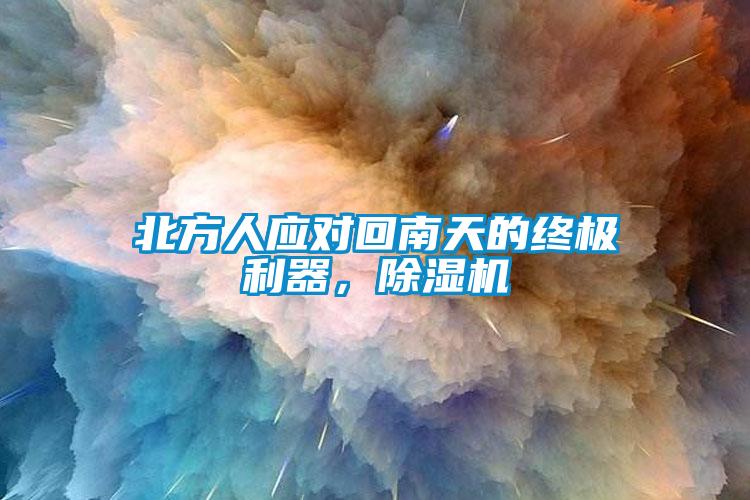 北方人應對回南天的終極利器，除濕機