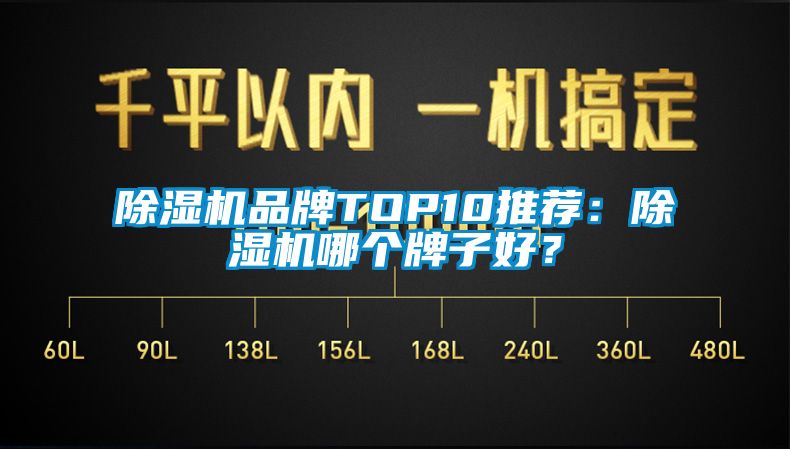 除濕機品牌TOP10推薦：除濕機哪個牌子好？